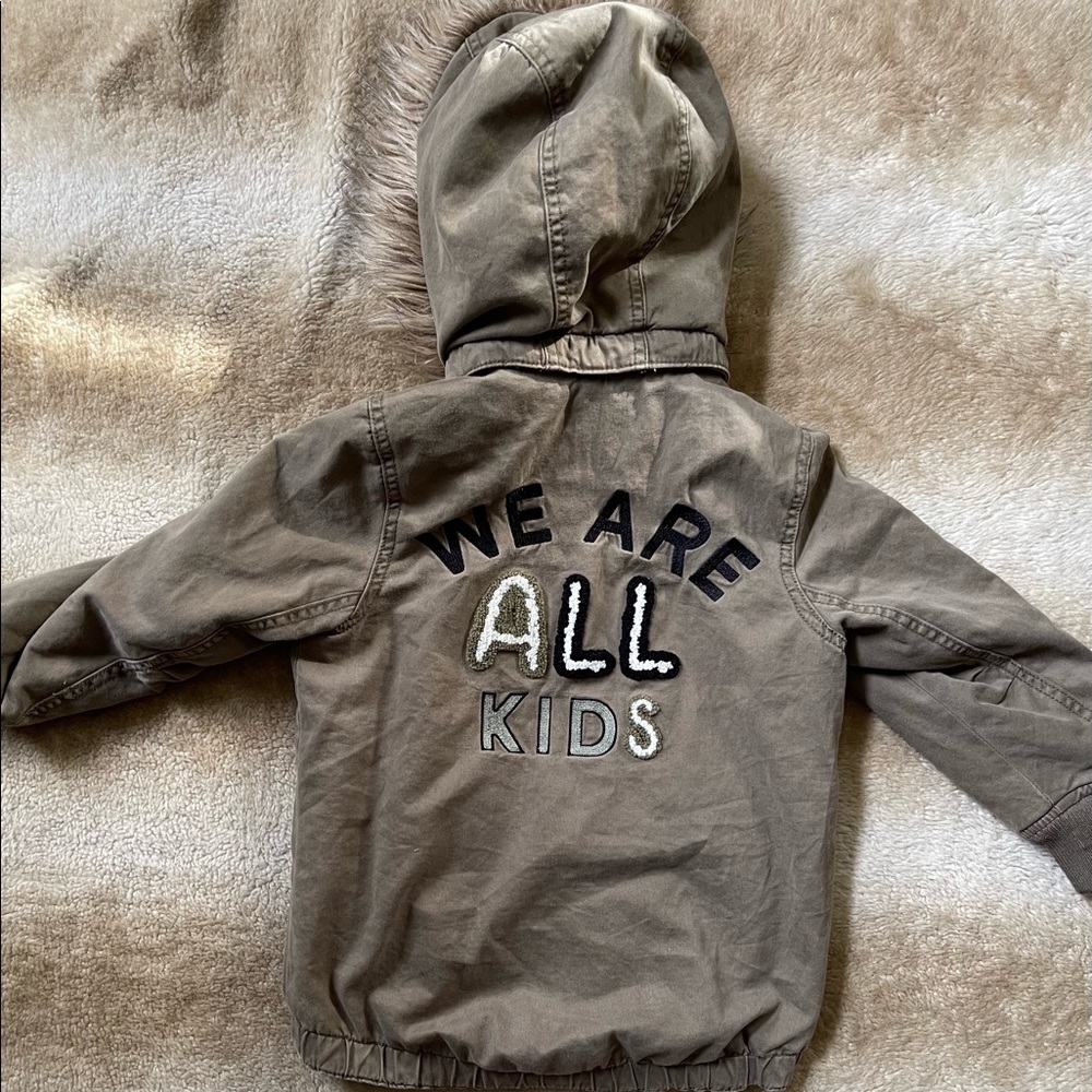 Khaki Toddler Parka